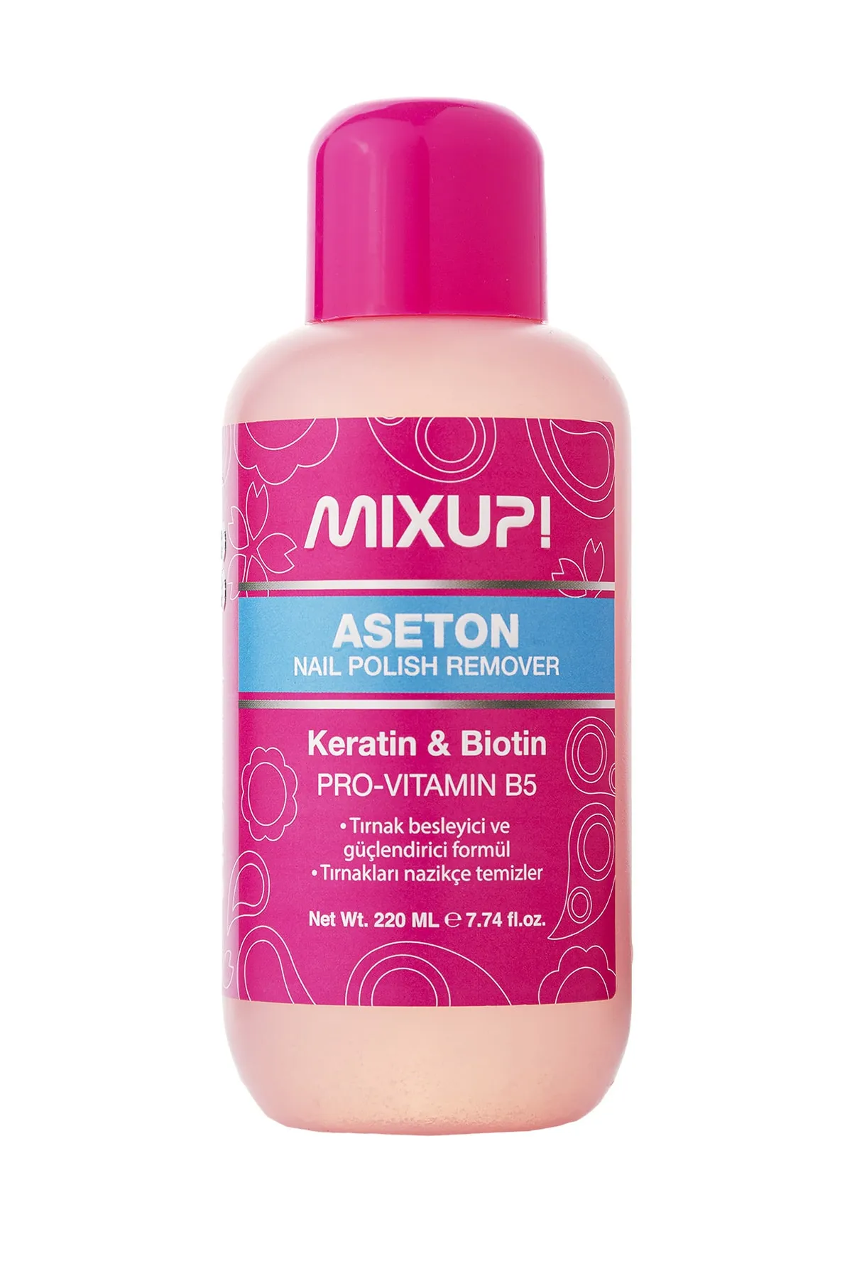 Mixup Keratin and Biotin Supported Acetone