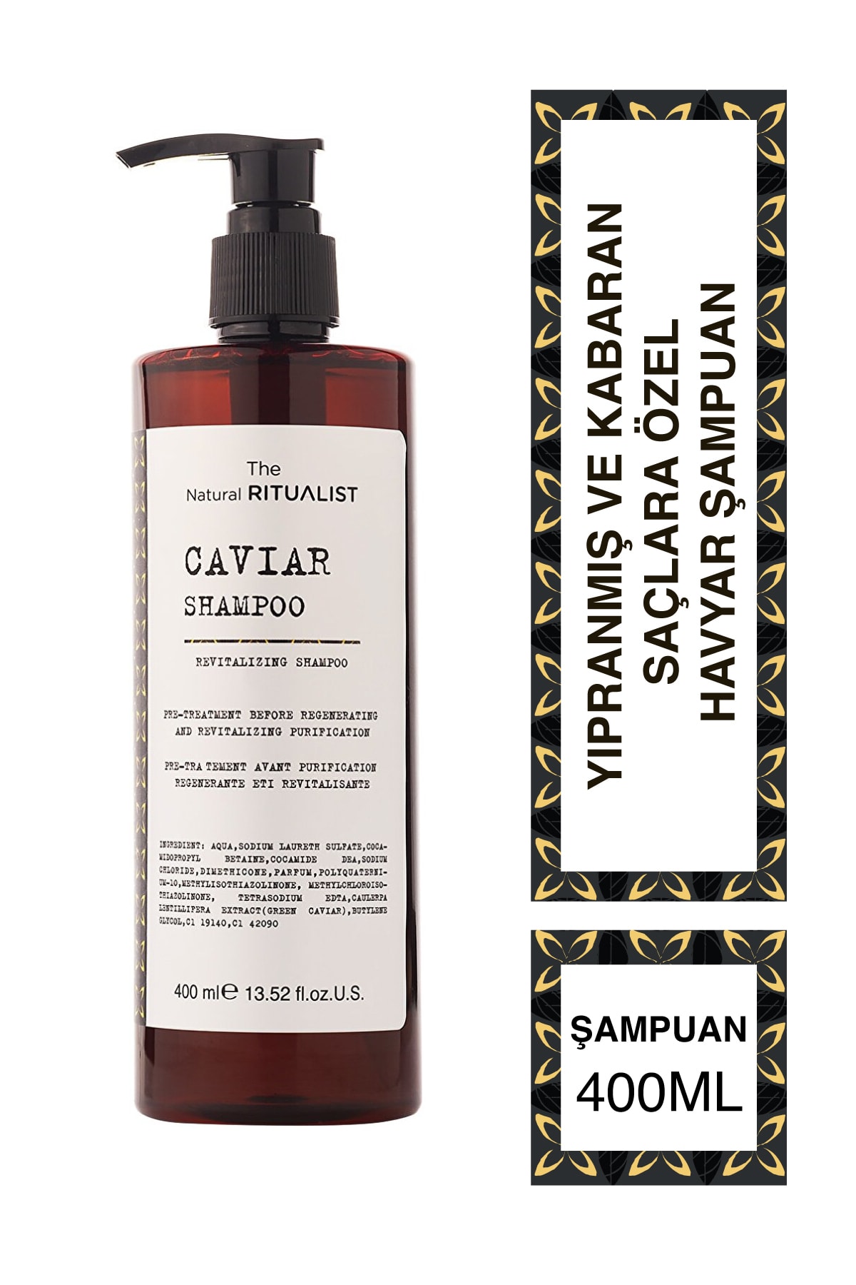 The Natural Ritualist Caviar Shampoo