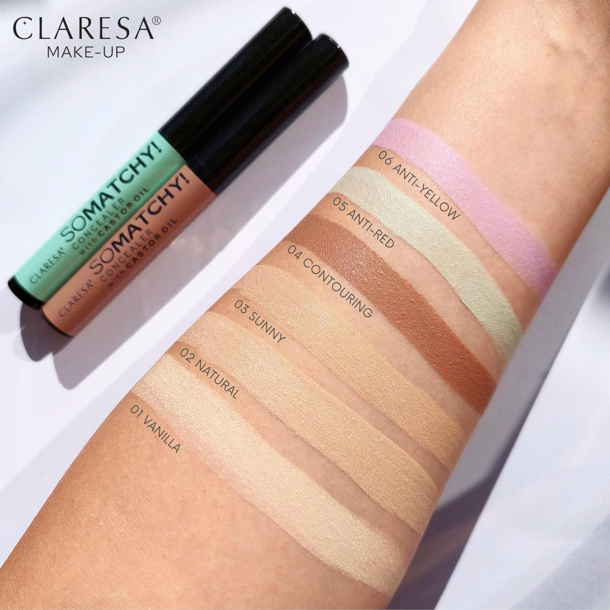Clarissa So Matchy Cover Stick Concealer, 06 - Anti Yellow