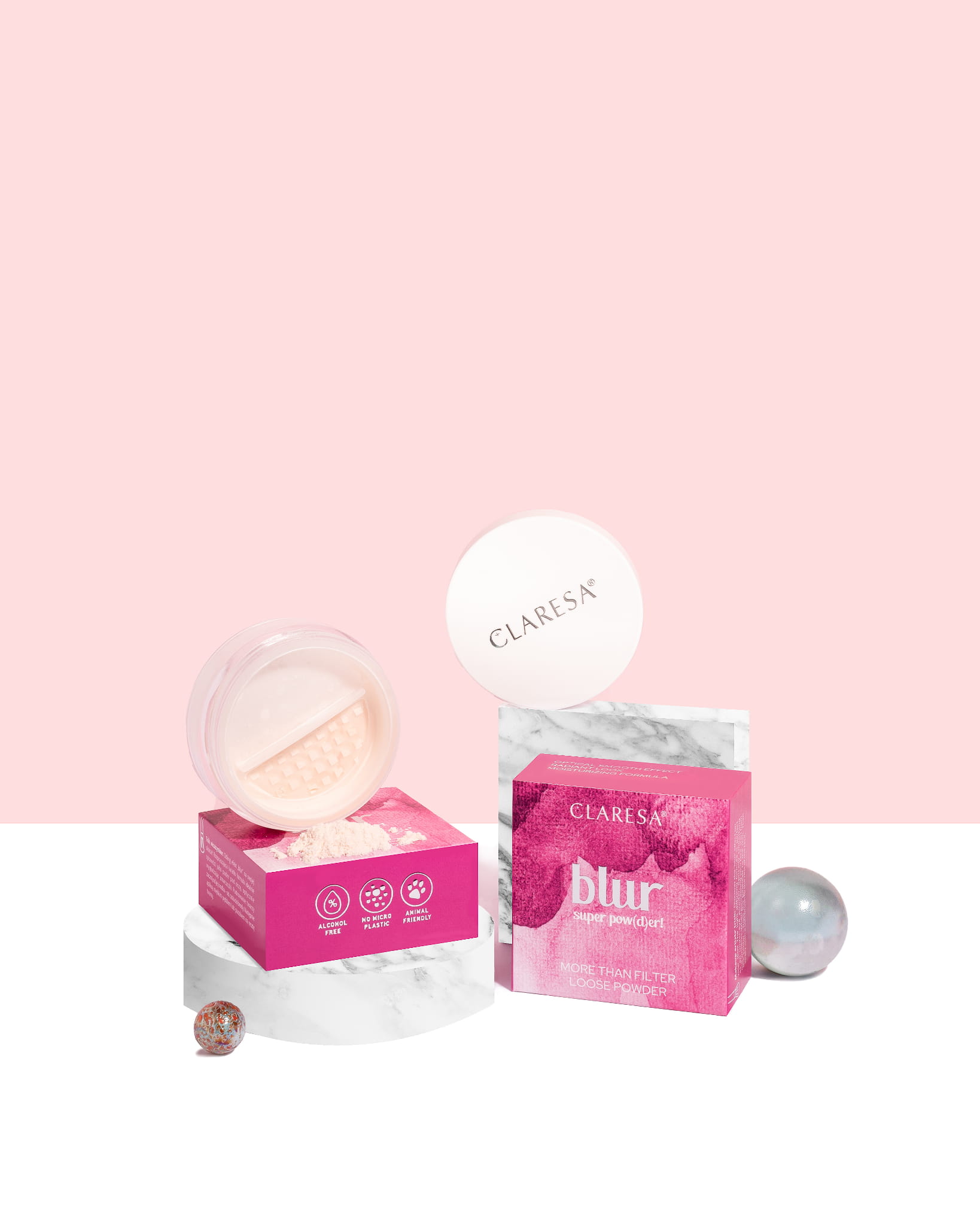 CLARESA LOOSE POWDER BLUR SUPER POW(D)ER! 12G