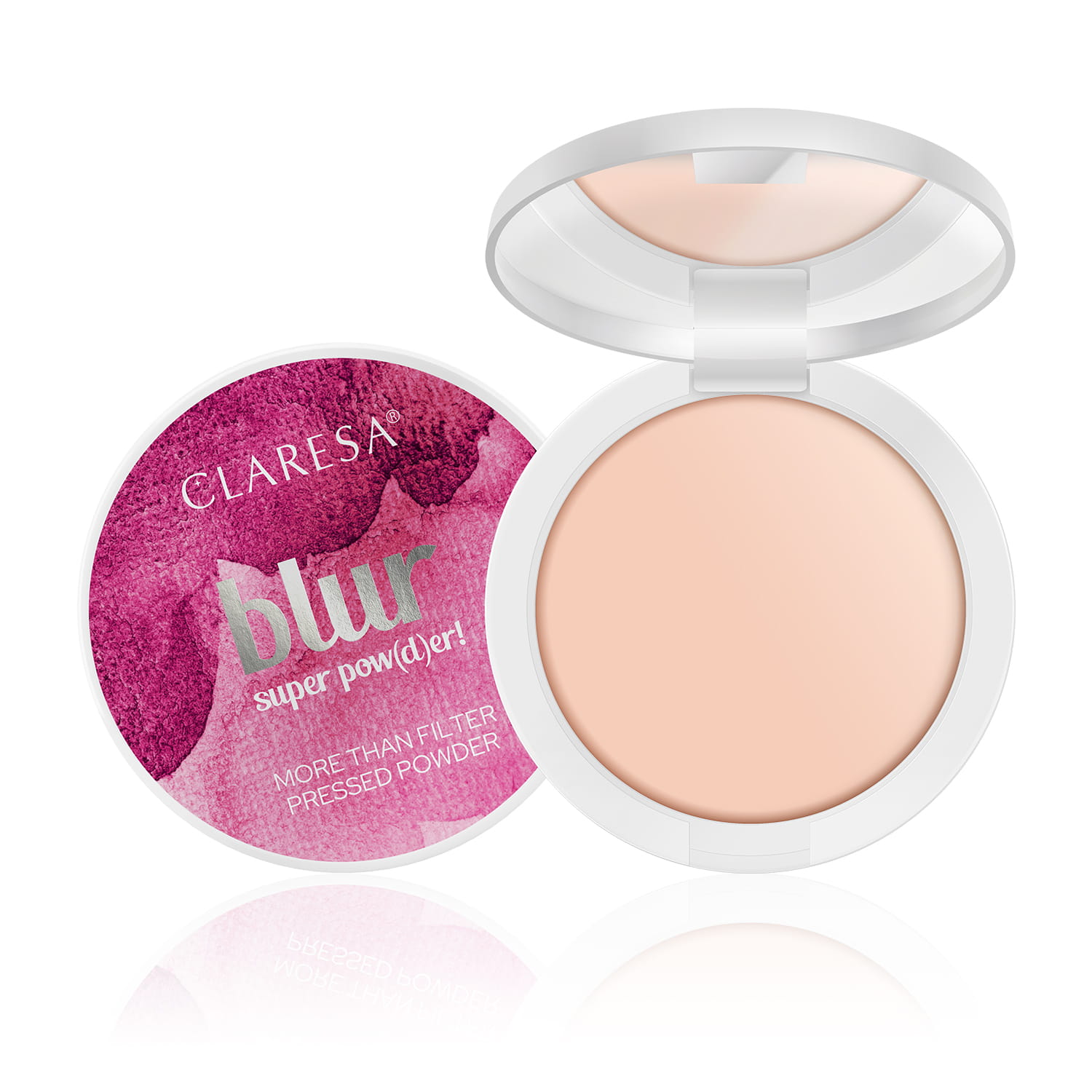 CLARESA PRESSED POWDER BLUR SUPER POW(D)ER!