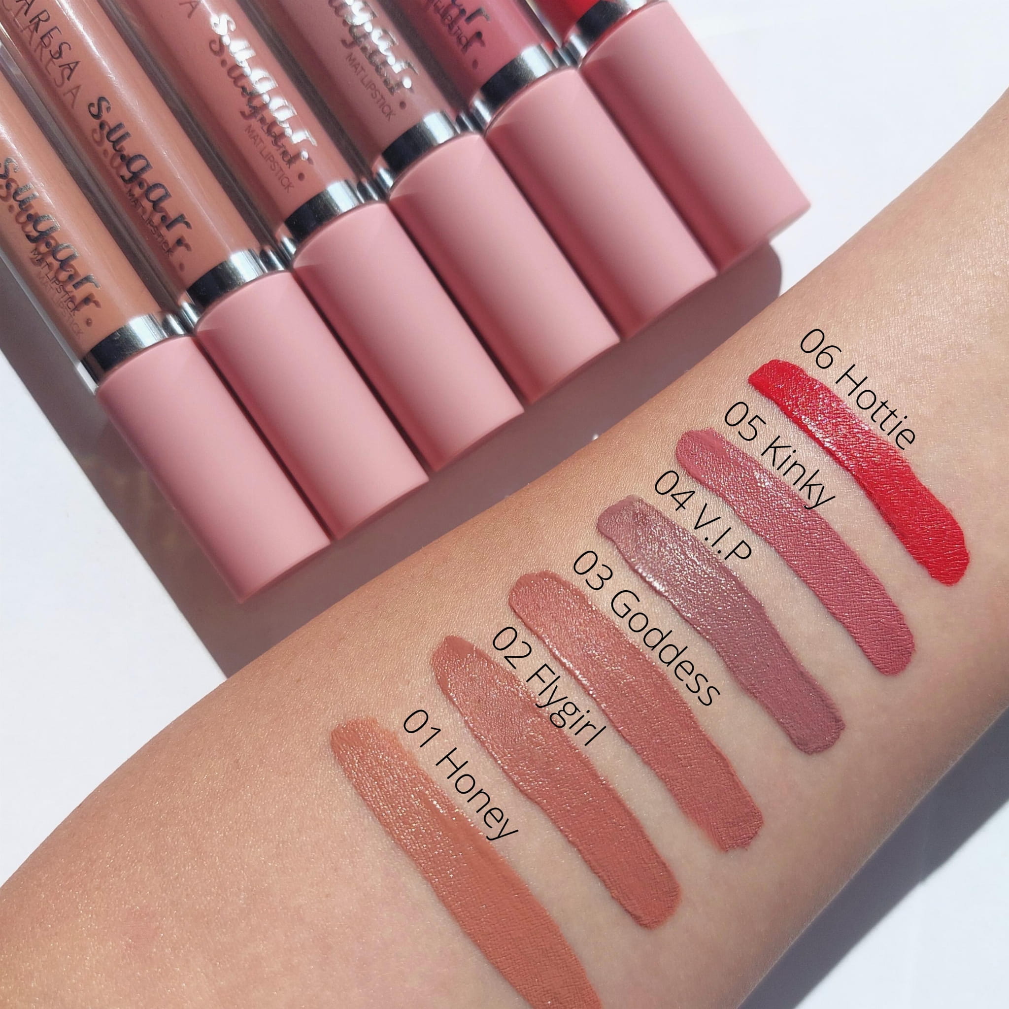 CLARESA MATT LIQUID LIPSTICK SUGAR 05 KINKY