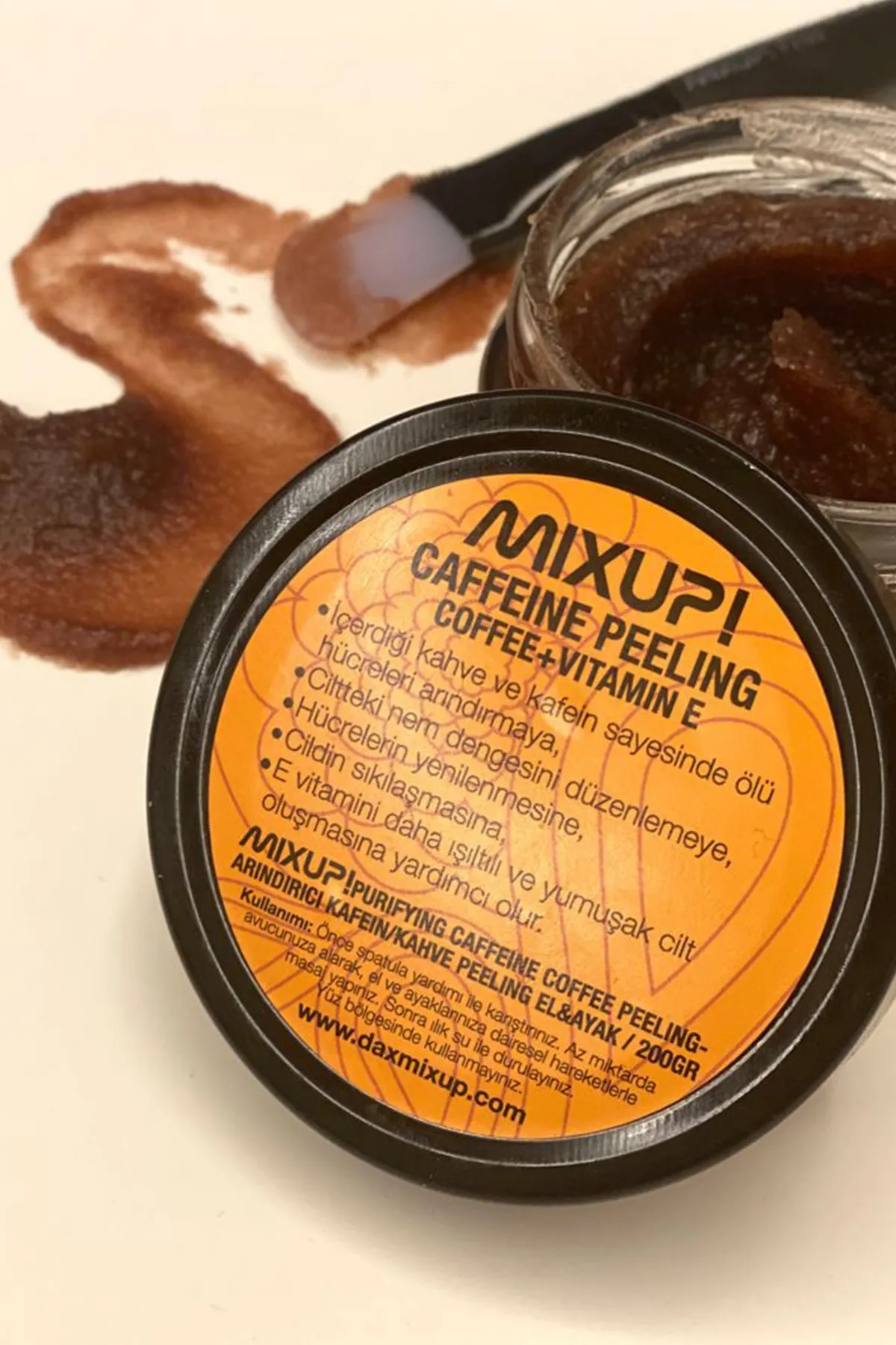 Mixup Caffeine Revitalizing And Renewing Hand-Foot Peeling