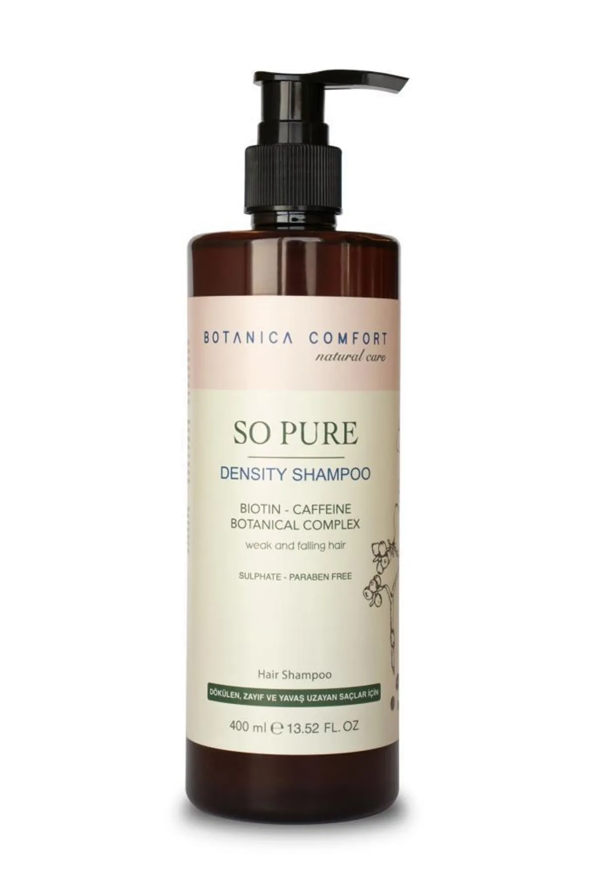 Botanica Comfort Density Caffeine Shampoo