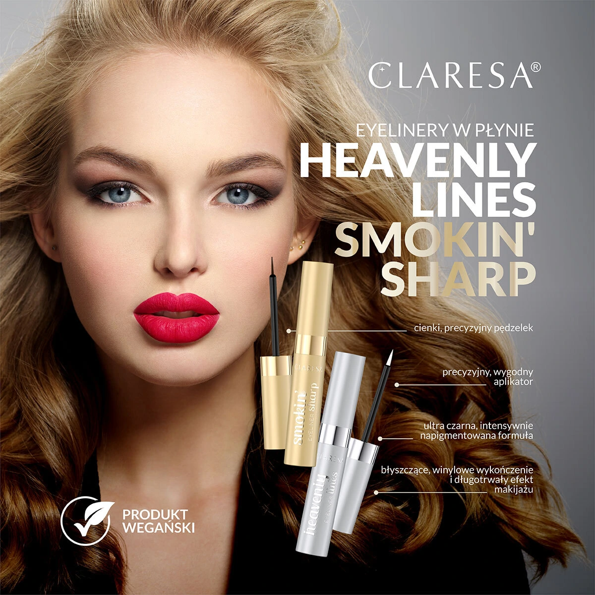 CLARESA LIQUID EYELINER SMOKIN