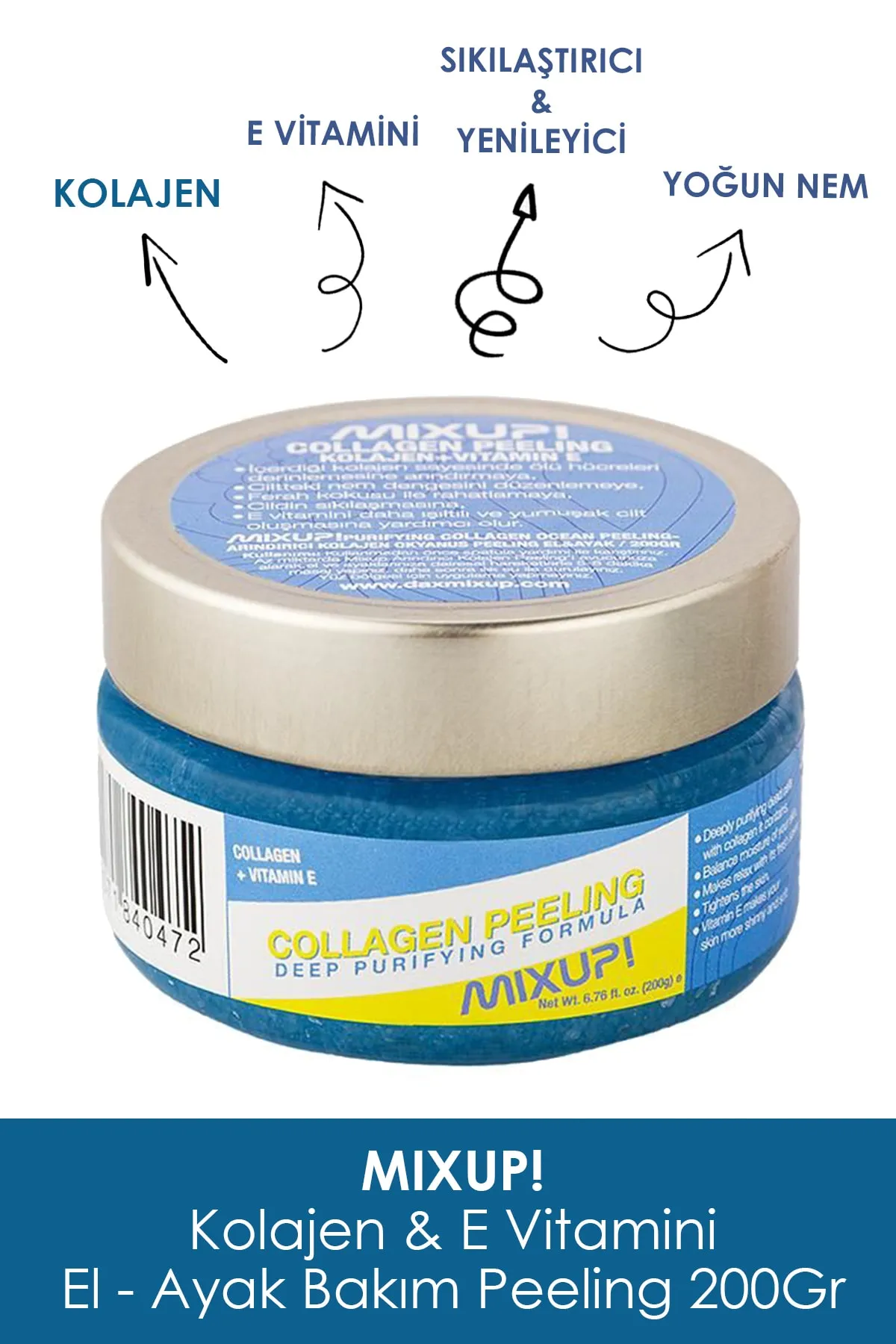 Mixup Collagen Firming And Renewing Hand-Foot Peeling