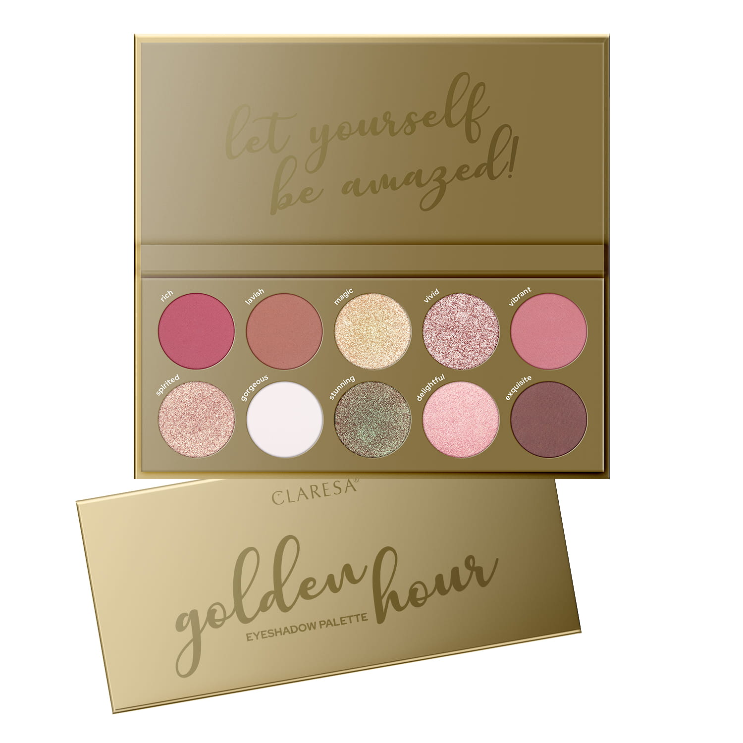 CLARESA GOLDEN HOUR EYESHADOW PALETTE