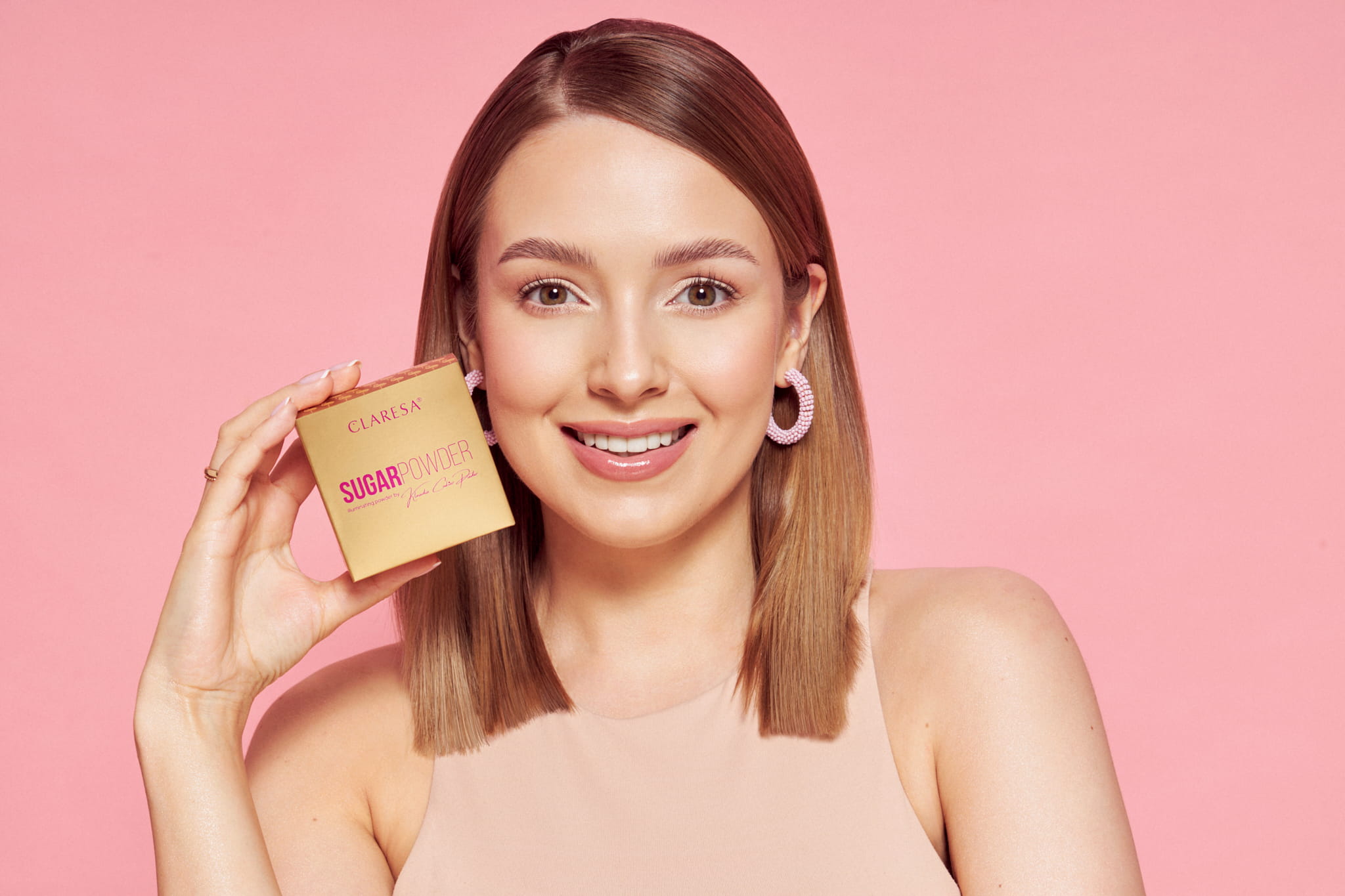 CLARESA ILLUMINATING LOOSE POWDER SUGARPOWDER BY KLAUDIA CUKIER PUDER