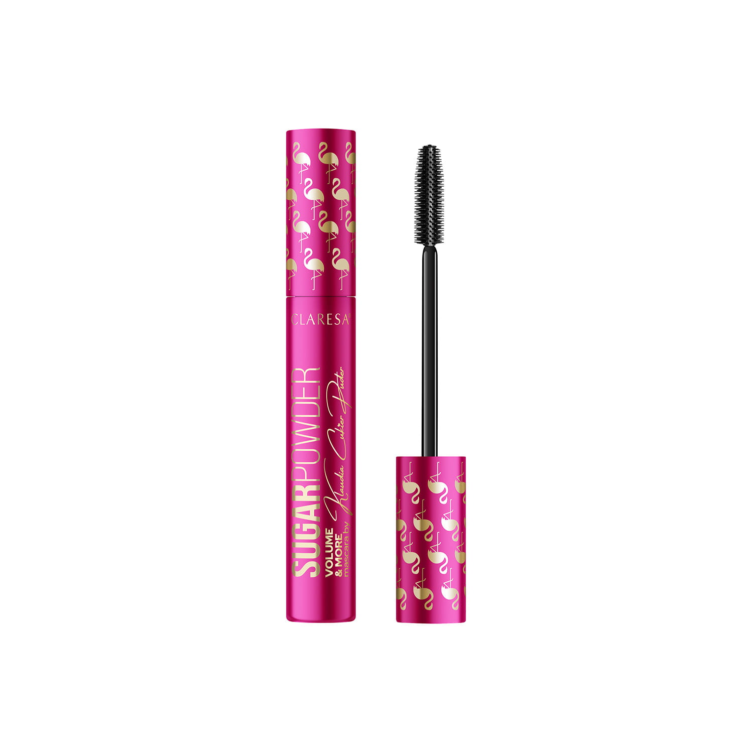 CLARESA MASCARA SUGAR POWDER VOLUME &MORE BY KLAUDIA SUGAR POWDER