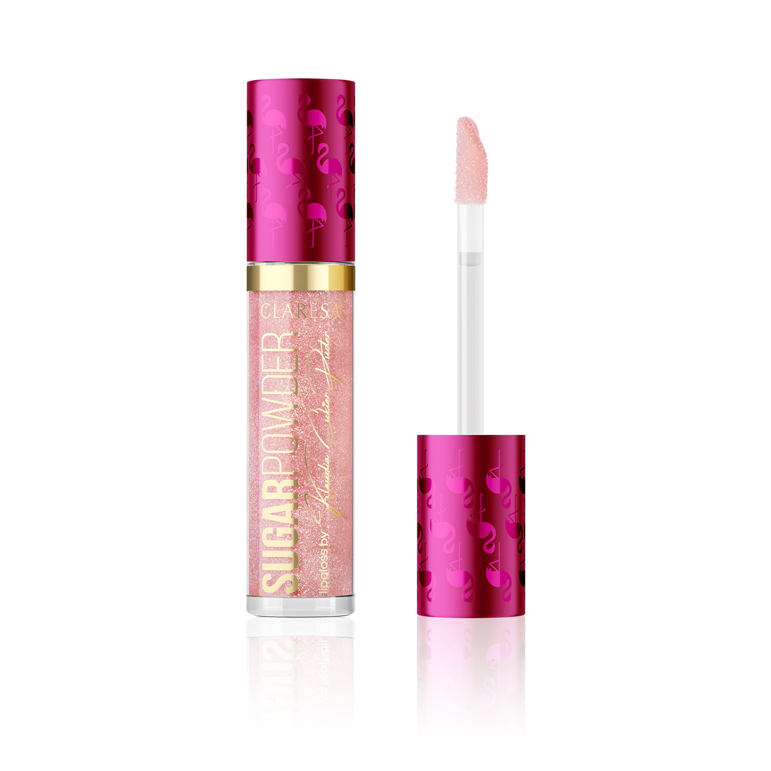 CLARESA SUGARPOWDER LIP GLOSS BY KLAUDIA CUKIER POWDER 02 KIRA KIRA