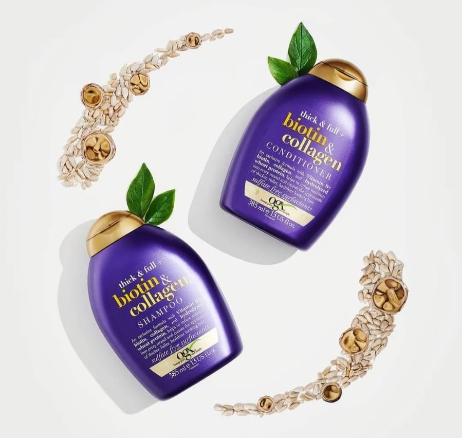 Biotin Collagen Hair Shampoo and Conditioner