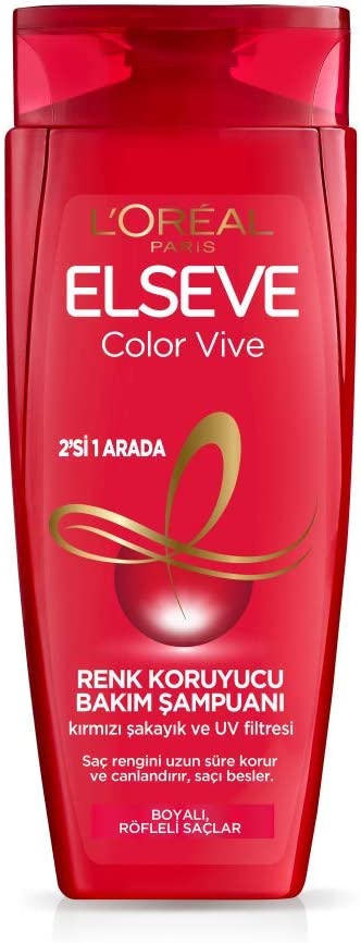 Elseve Loreal Paris Colorvive Color Protective Care Shampoo 2 in 1