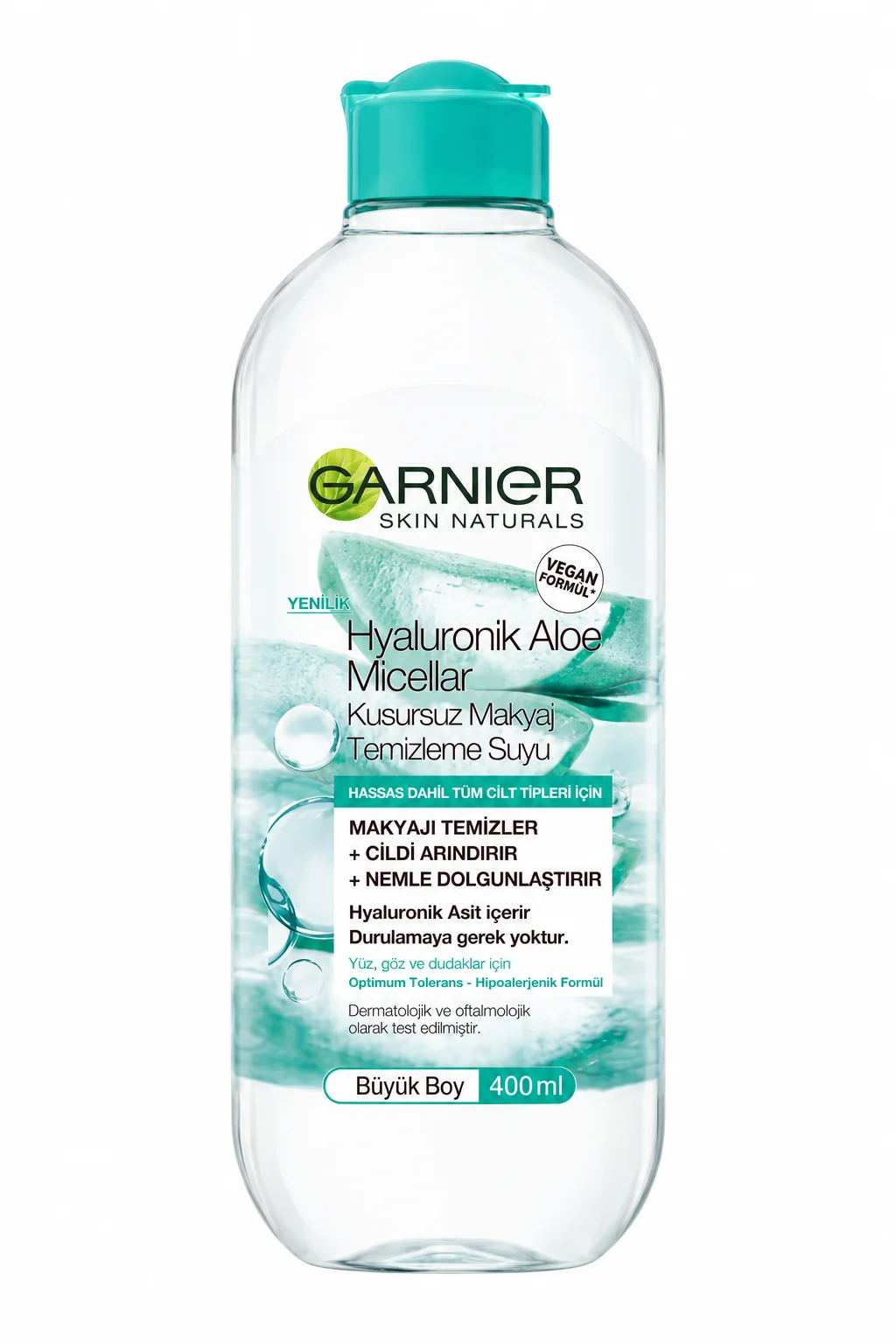 Garnier Skin Naturals Hyaluronic Aloe Micellar Cleansing Water – Makeup Remover & Hydrating Cleanser – 400ml color option
