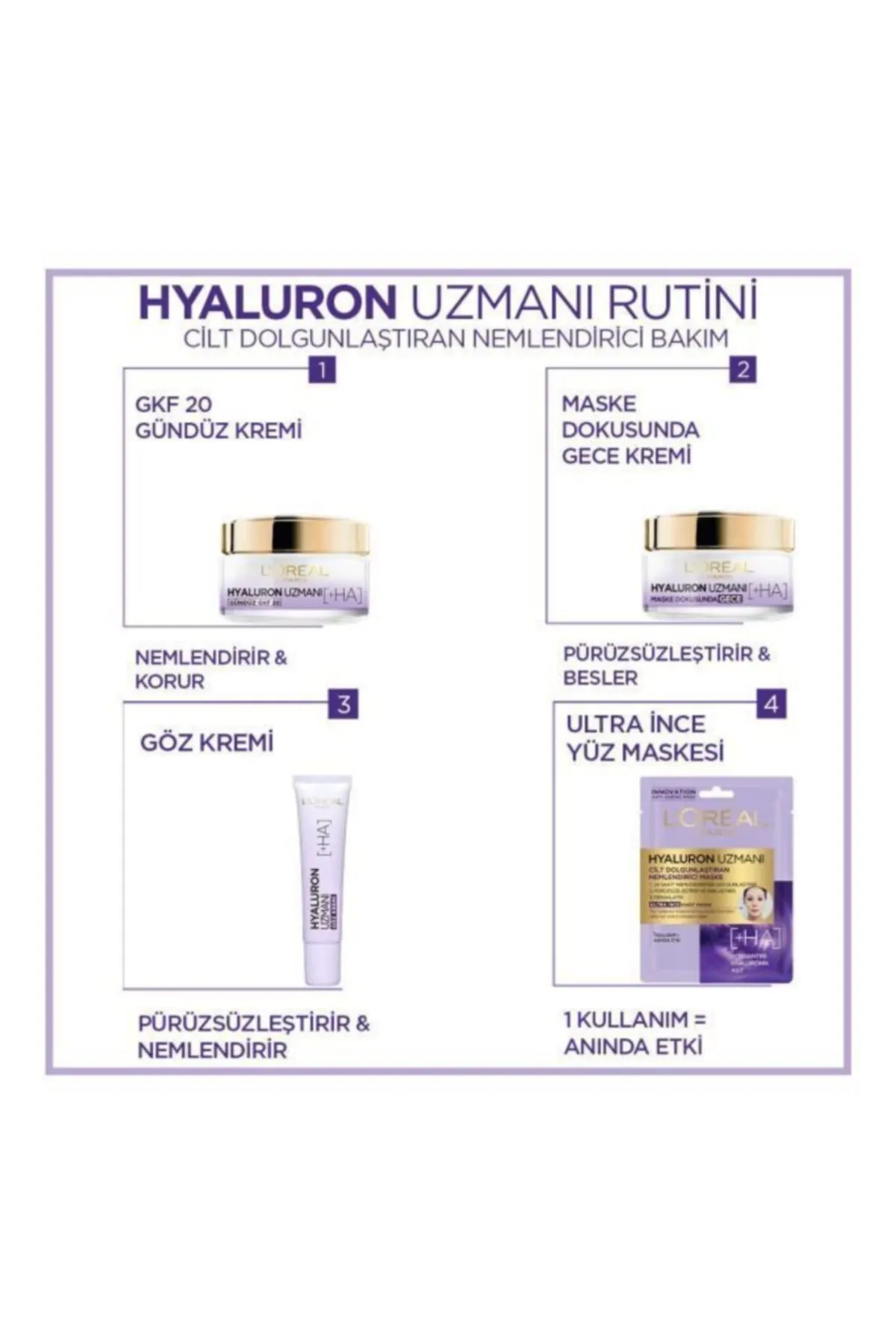 L'oreal Paris Hyaluron Expert Skin Plumping Paper Face Mask