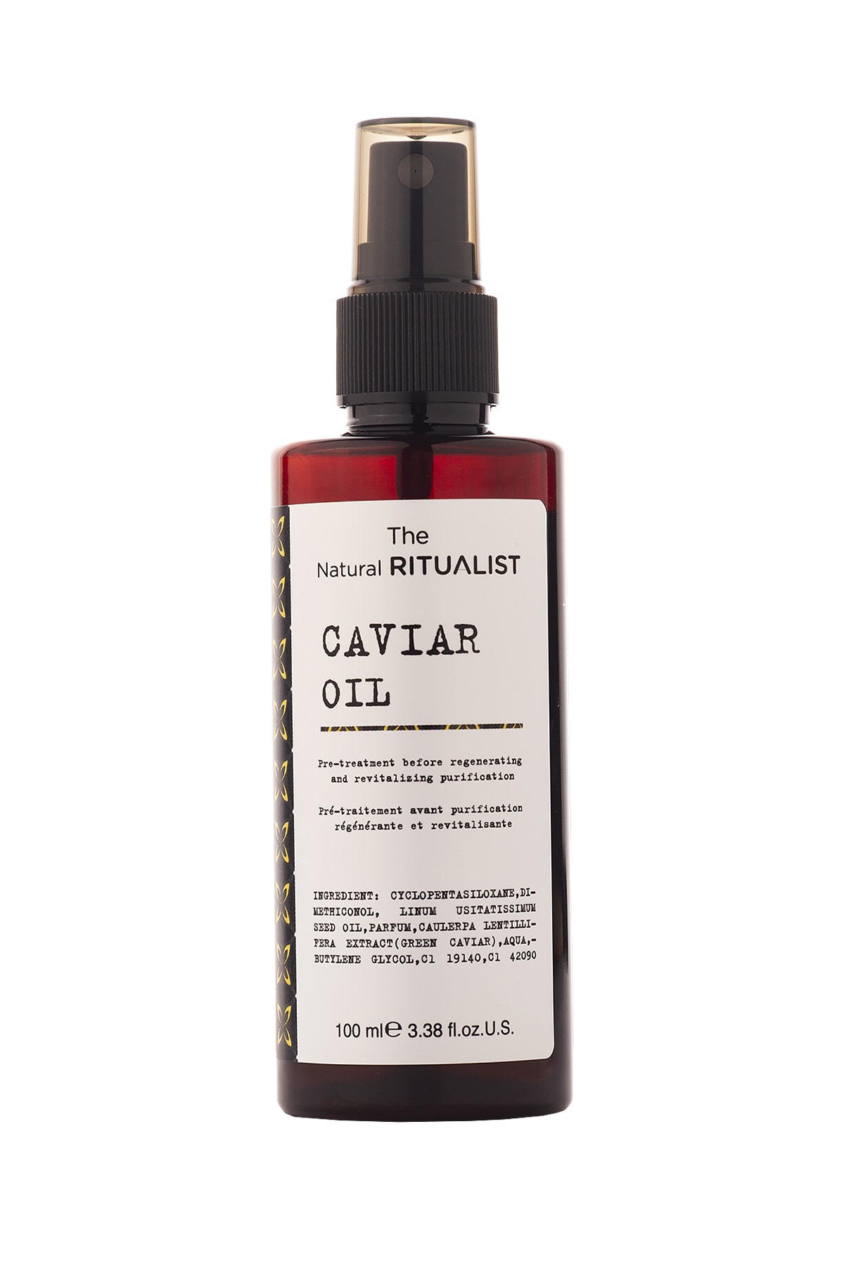 The Natural Ritualist Caviar Care Oil for Damaged and Frizzy Hair