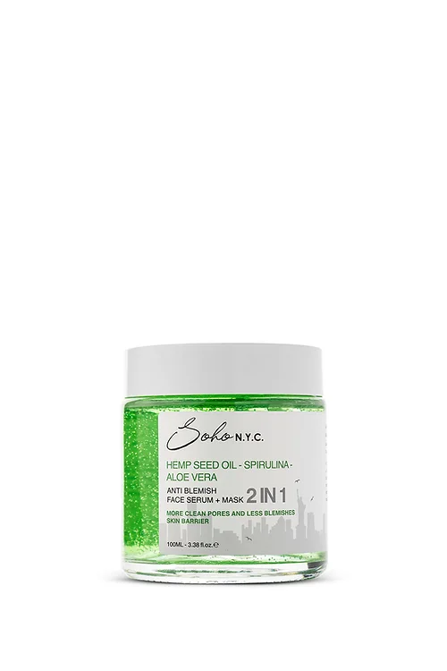 Anti-Blemish 2in1 Face Serum+Mask