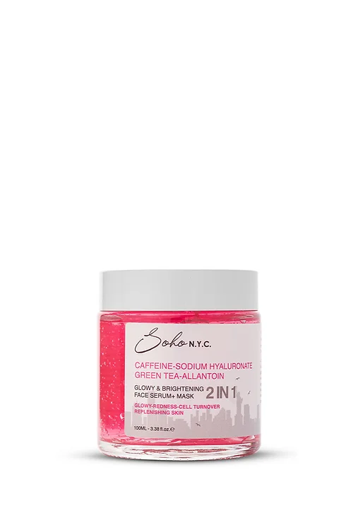 Shine Enhancer Leave-In 2in1 Face Serum + Mask