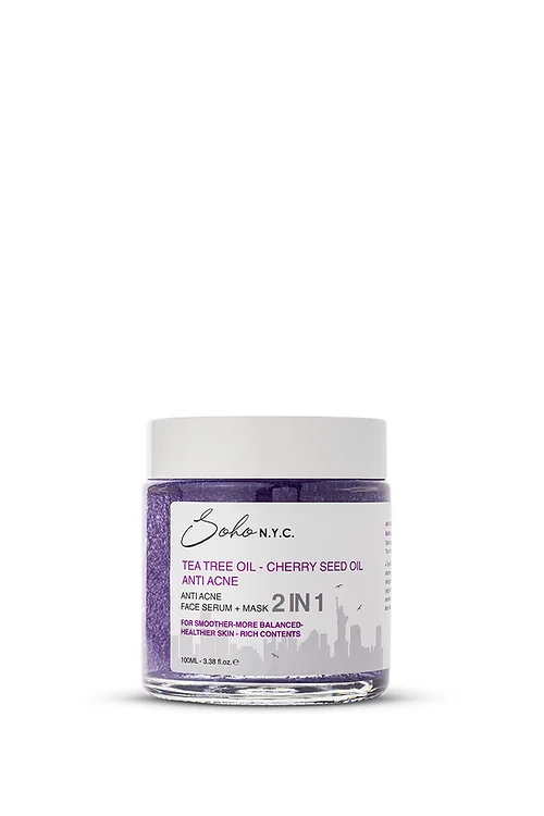 Anti-acne Sebum Balancing 2in1 Face Serum+ Mask