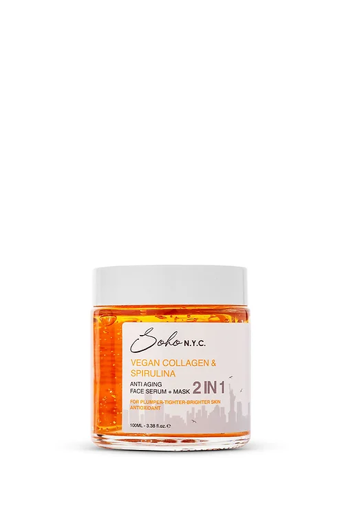 Anti-aging No Rinse 2in1 Face Serum + Mask