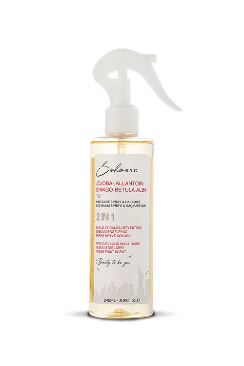 Hair Care Spray and Mist for Curly Hair