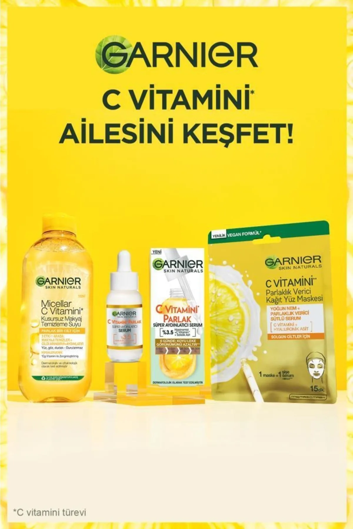 Garnier Micellar Vitamin C Perfect Make-Up Remover