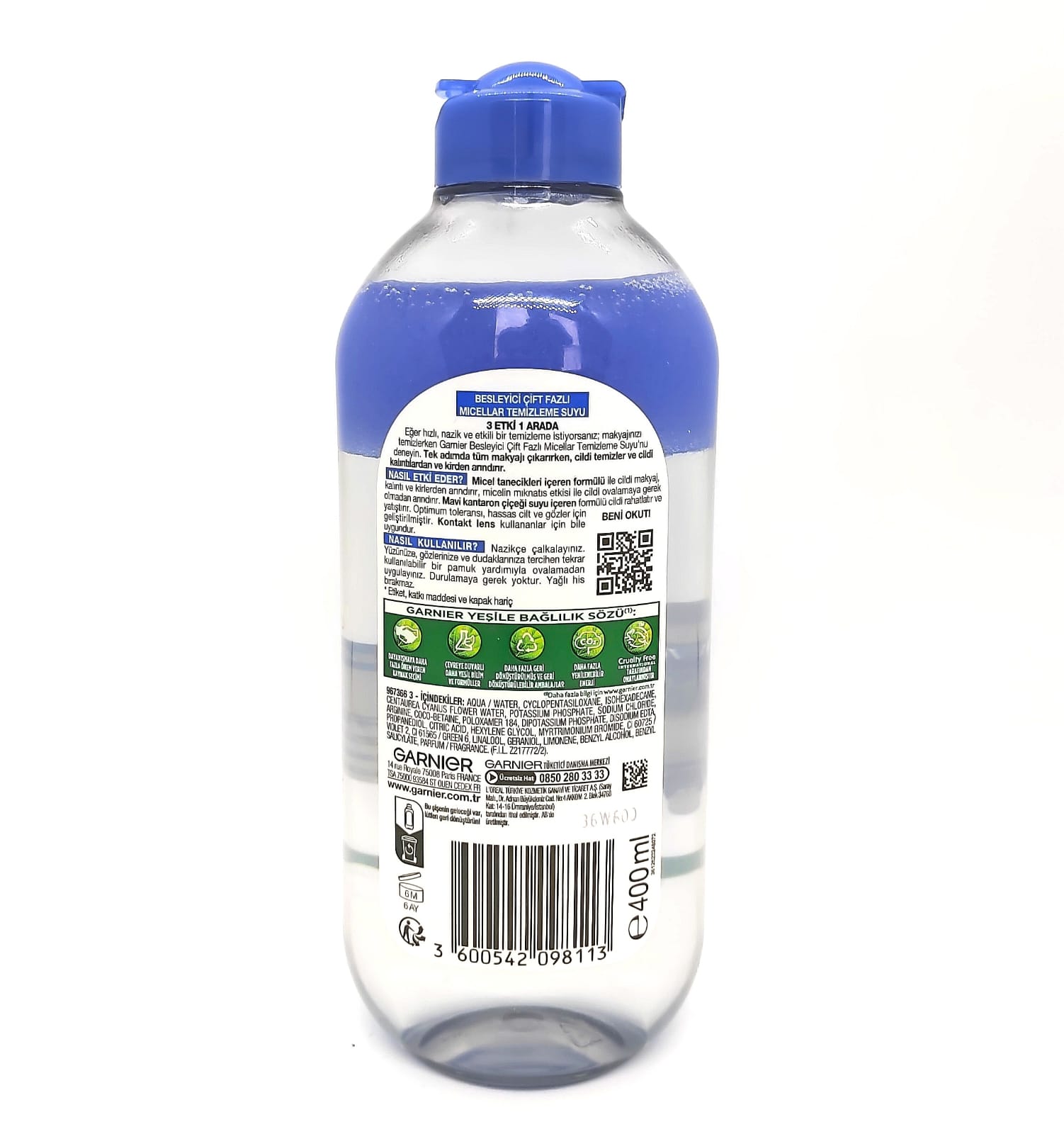 Nourishing Bi-Phase Micellar Make-up Remover