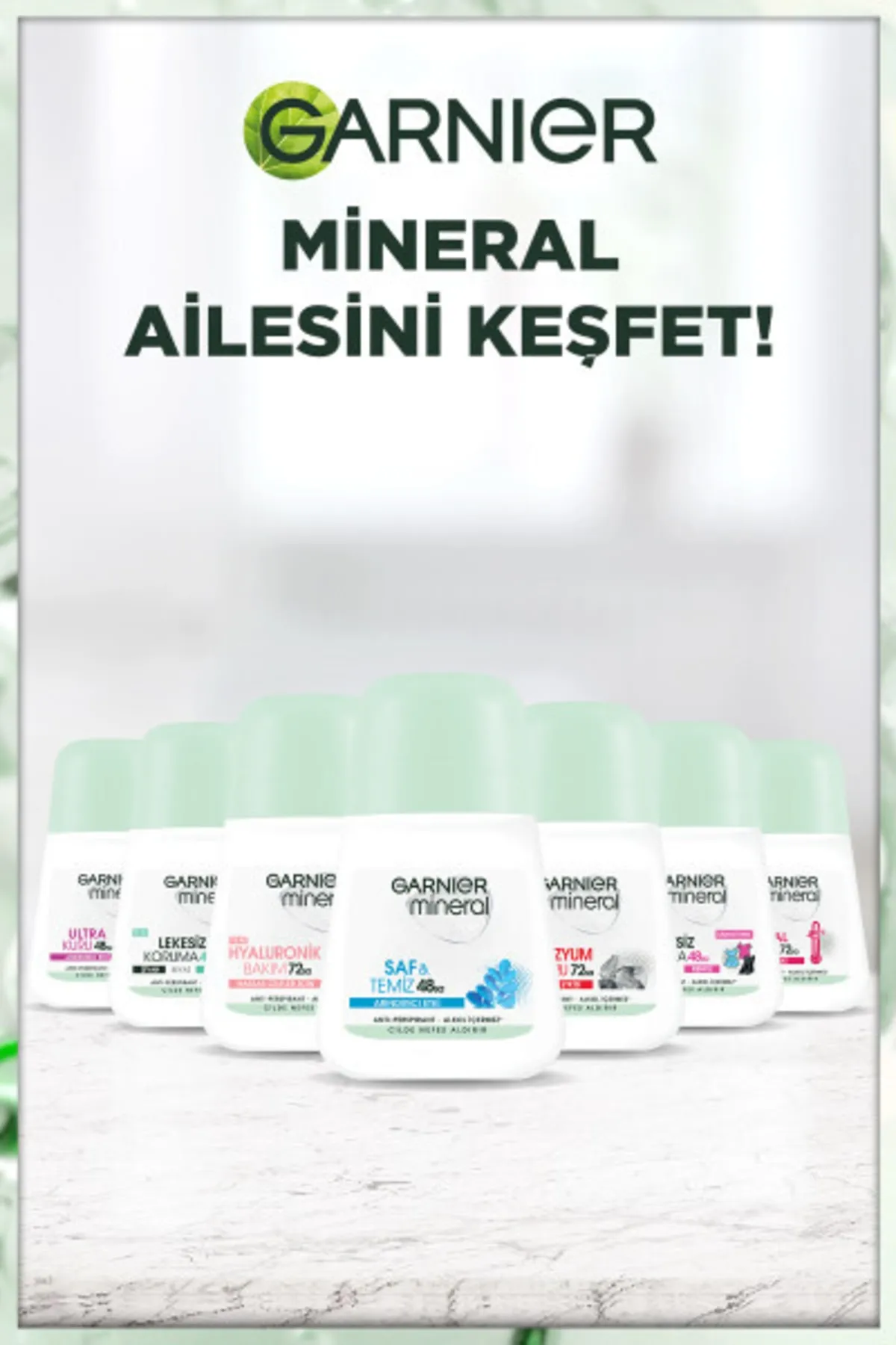 Garnier Mineral Thermal Protection Women's Roll-On Deodorant