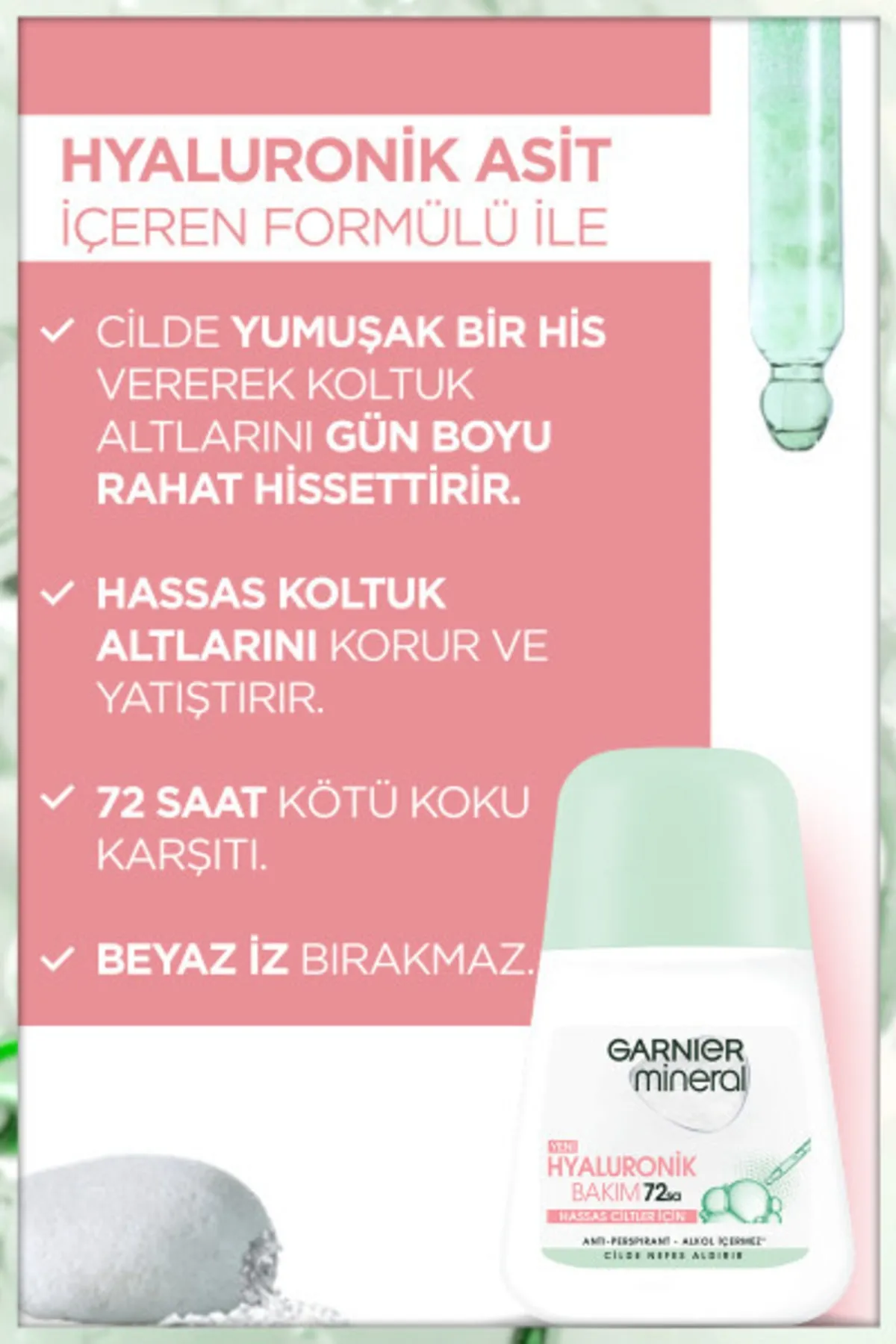 Garnier Mineral Thermal Protection Women's Roll-On Deodorant