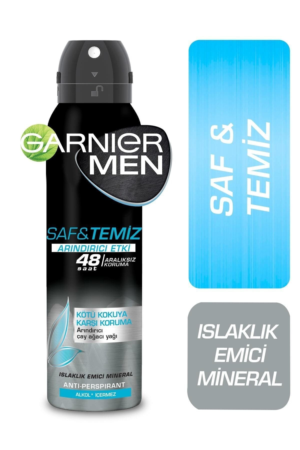 Garnier Men Pure And Clean Aerosol
