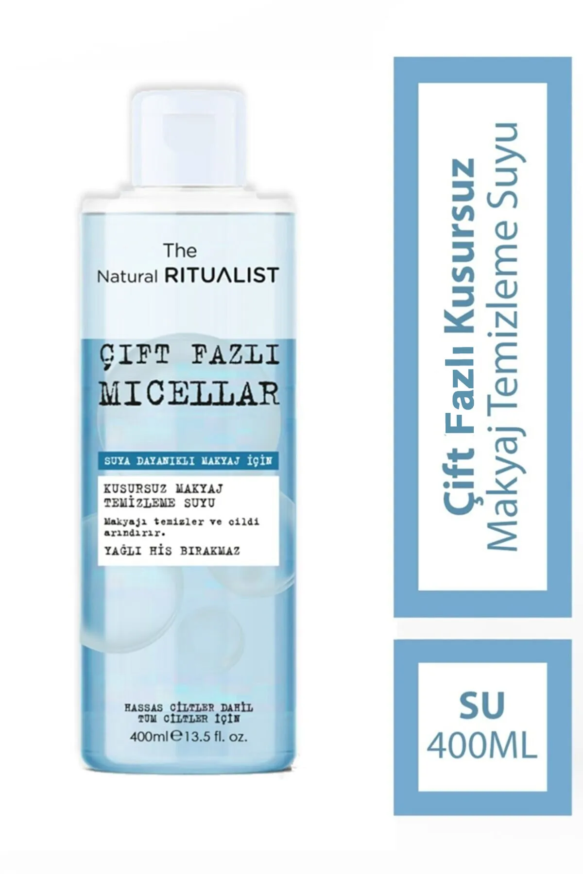 The Natural Ritualist Dual Phase Micellar Make-Up Remover Water