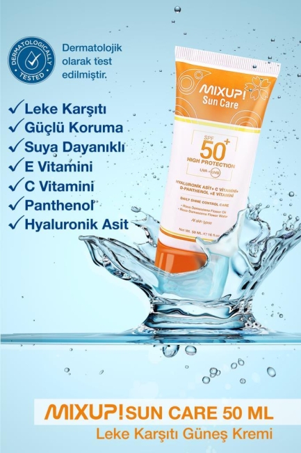 Mixup Sun Care Spf 50+ Sunscreen