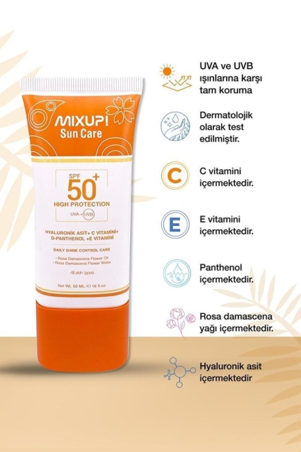Mixup Sun Care Spf 50+ Sunscreen