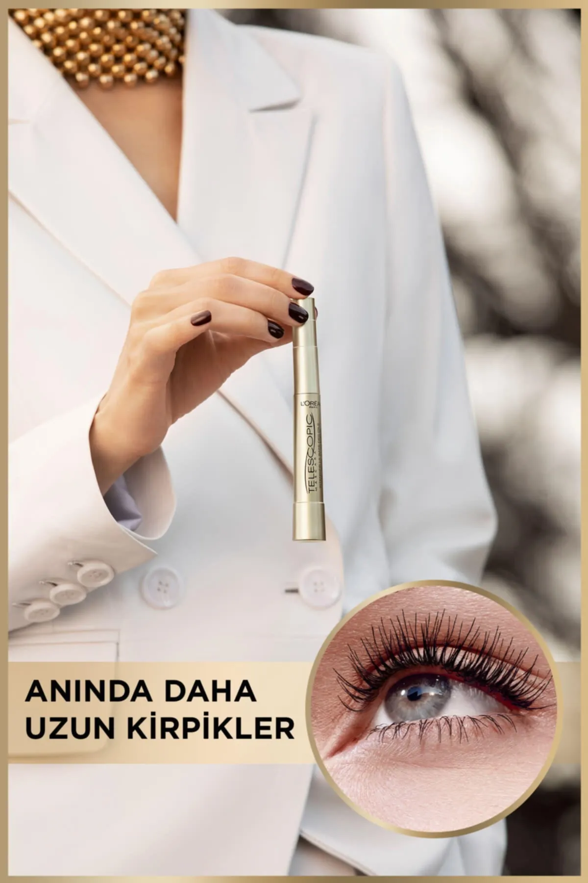 Loreal Paris Telescopic Gold Mascara Black