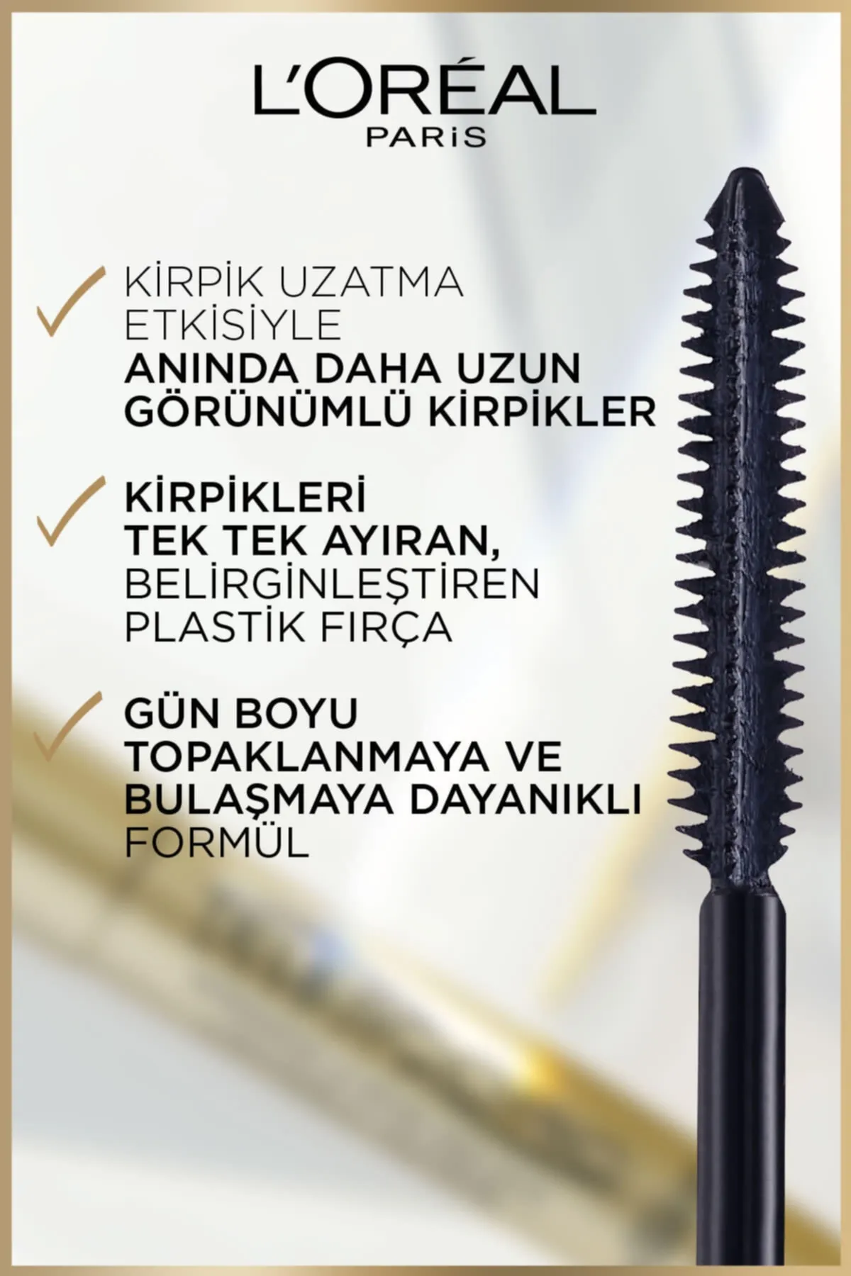 Loreal Paris Telescopic Gold Mascara Black