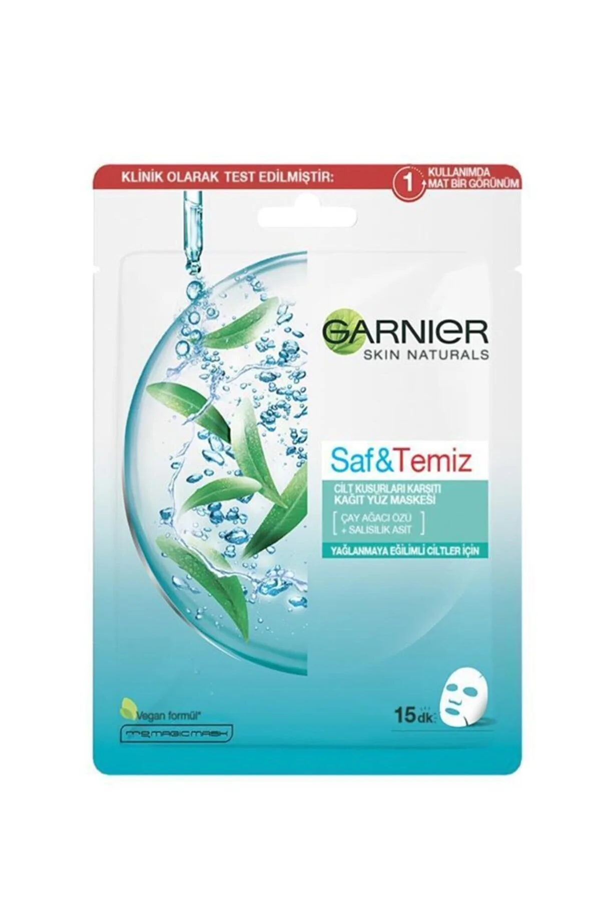 GARNIER PURE CLEAN FACE MASK