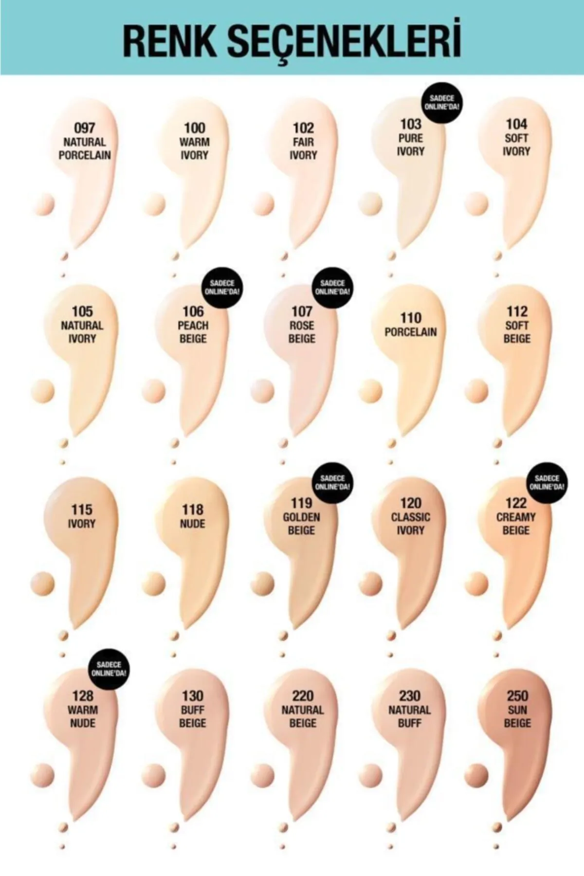 Maybelline New York Fit Me Matte+poreless Foundation - 130