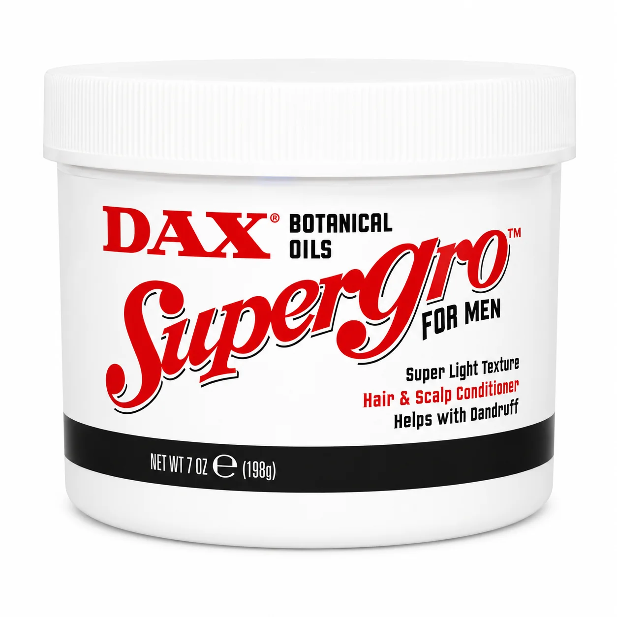 DAX SuperGro for Men Hair & Scalp Conditioner – Super Light Texture – Helps Control Dandruff – 198g color option
