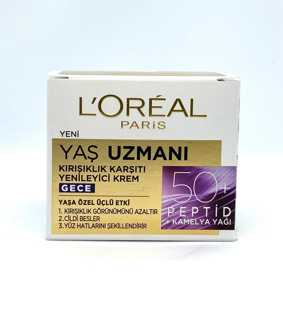 Loreal Paris Age Expert 50+ Anti-Wrinkle Renewing Night Cream