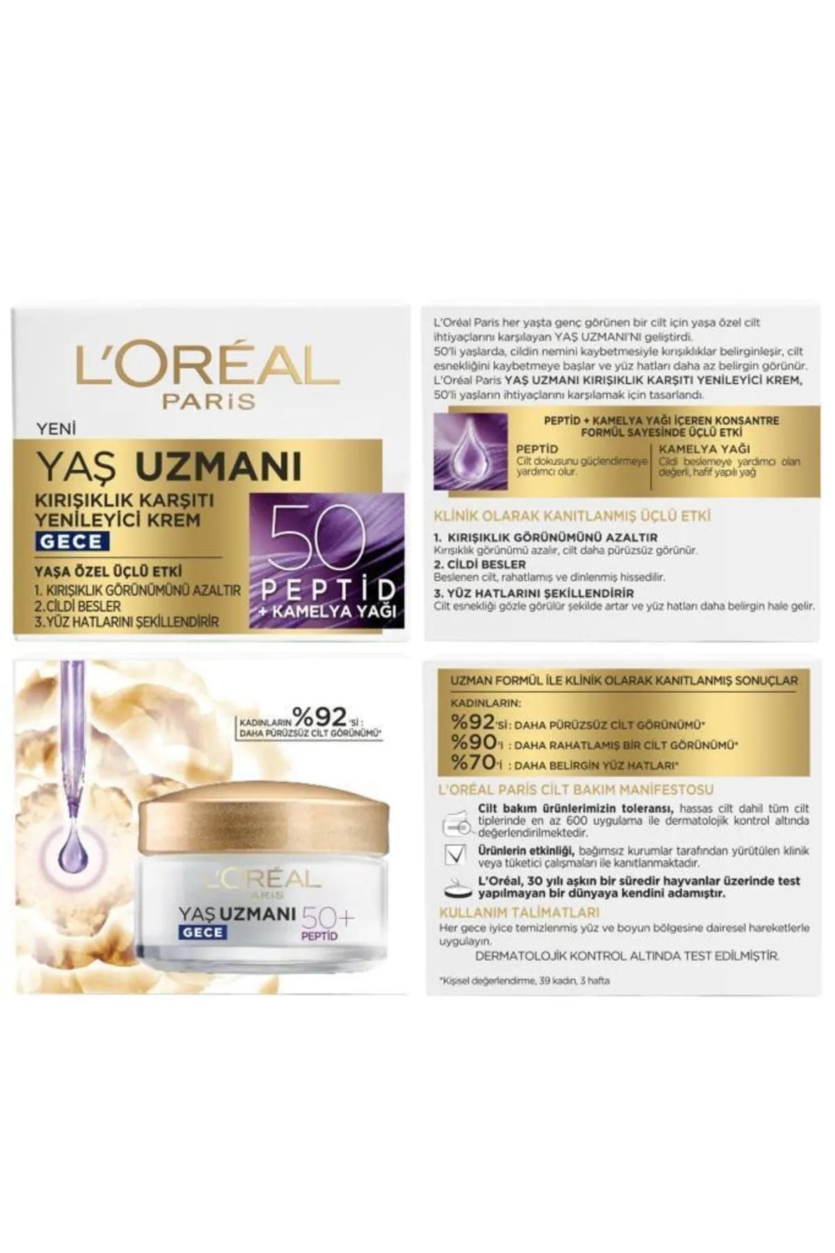 Loreal Paris Age Expert 50+ Anti-Wrinkle Renewing Night Cream