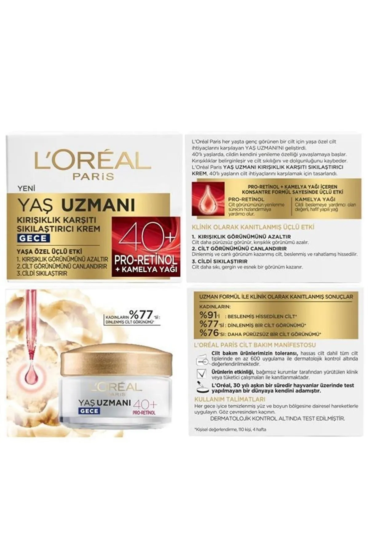 Loreal Paris Age Expert 40+ Anti-Wrinkle Firming Night Cream