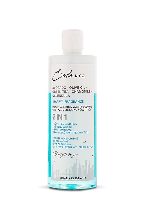2in1 Shower Gel and Intense Moisturizing Body Oil