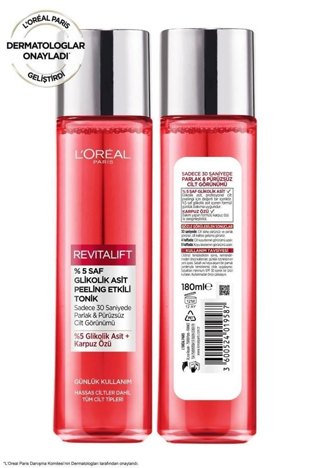 Loreal Paris Revitalift 5% Pure Glycolic Acid Peeling Toner