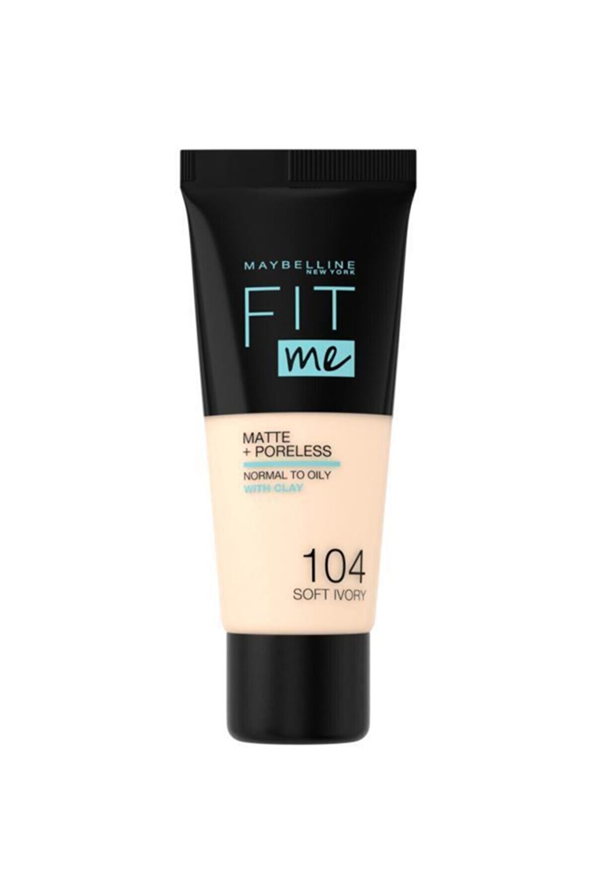 Fit Me Matte+poreless Foundation - 104 Soft Ivory