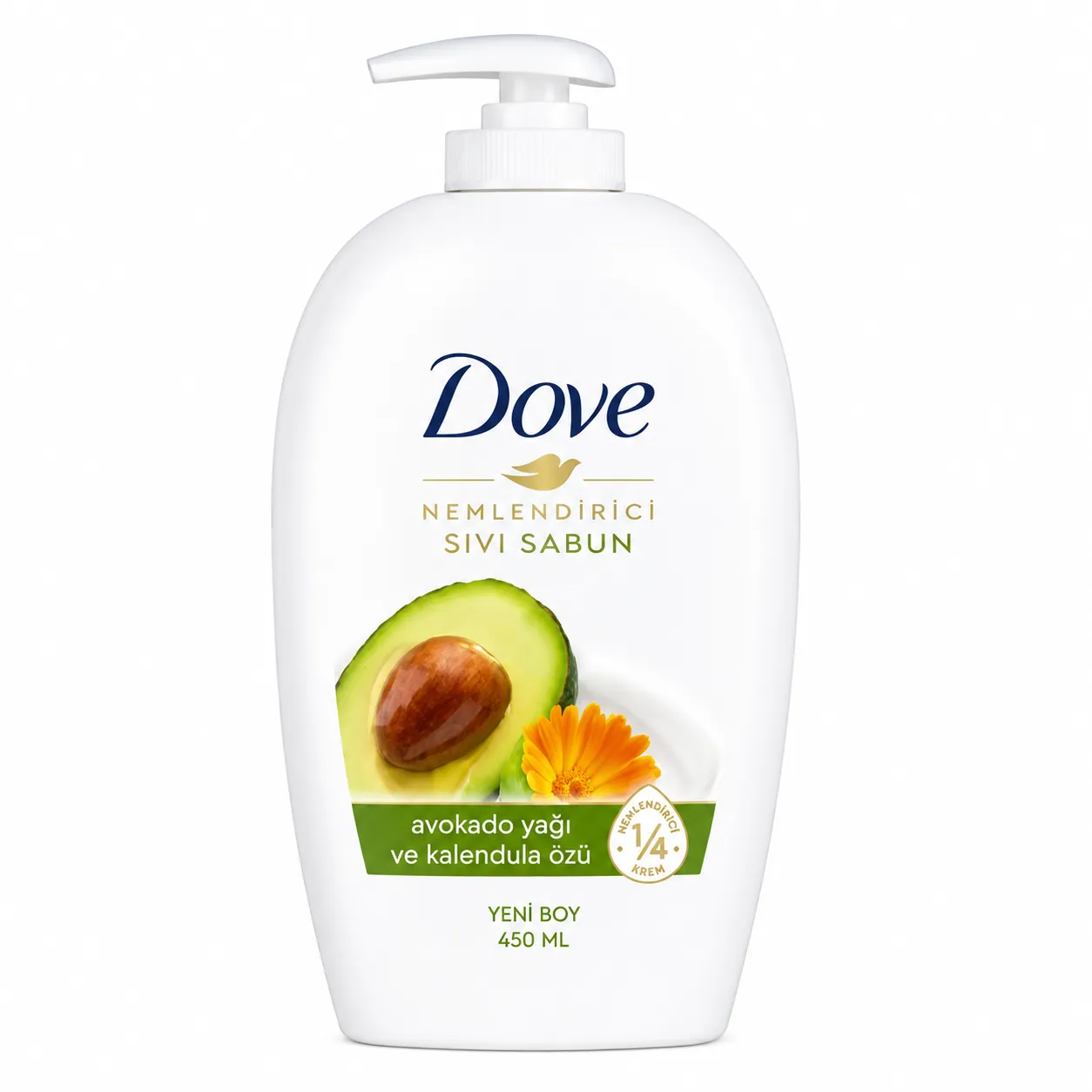 Dove Moisturising Liquid Hand Soap – Avocado Oil & Calendula Extract – 450ml color option
