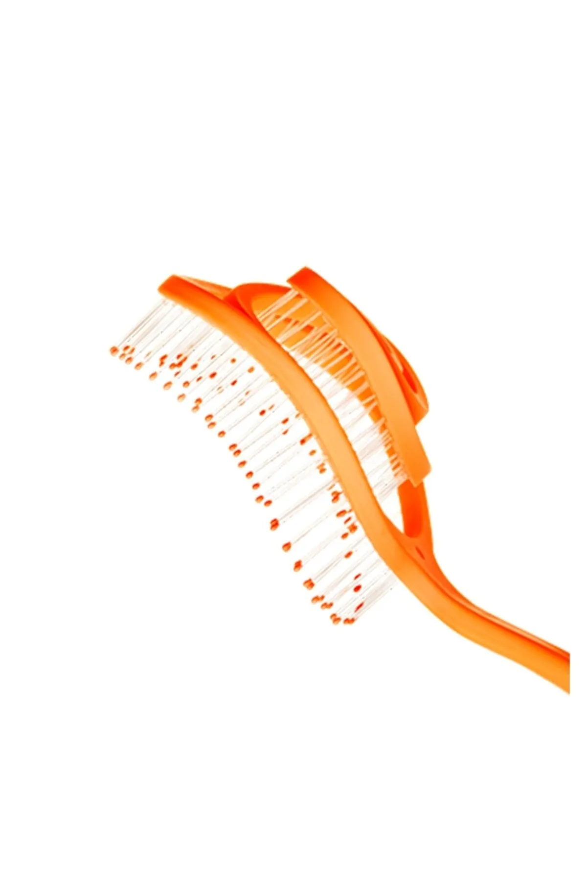 Mixup 3D Soft Touch Hairbrush-Orange (MXKB-0571)