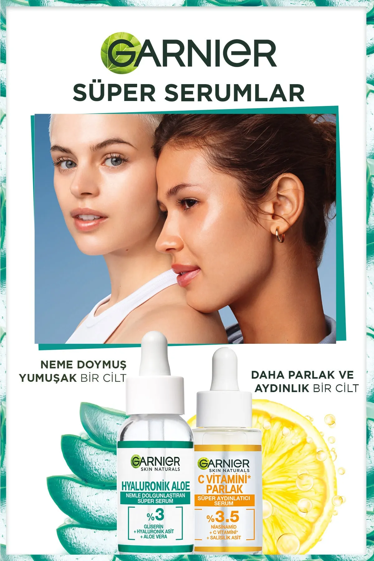 Garnier Hyaluronic Aloe Moisture-Pumping Super Serum