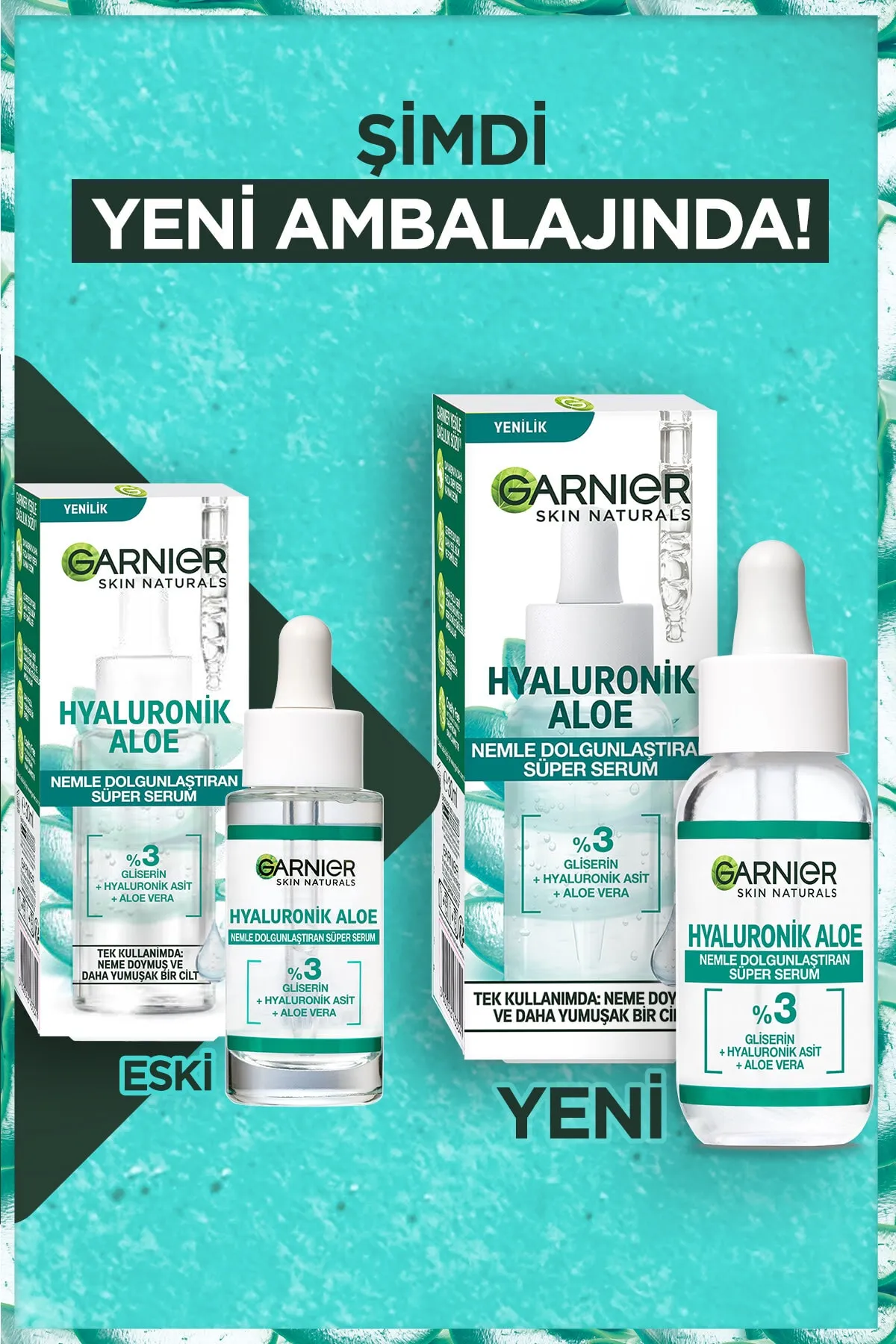 Garnier Hyaluronic Aloe Moisture-Pumping Super Serum