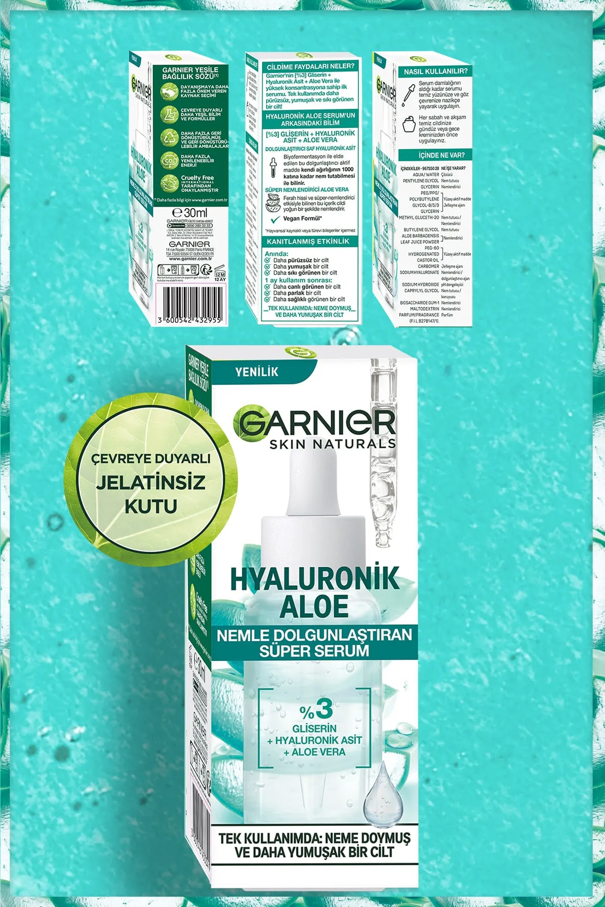 Garnier Hyaluronic Aloe Moisture-Pumping Super Serum