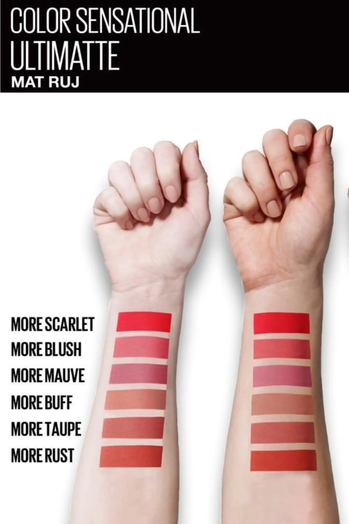 Maybelline Color Sensational Ultimatte Matte Lipstick - 699 More Buff