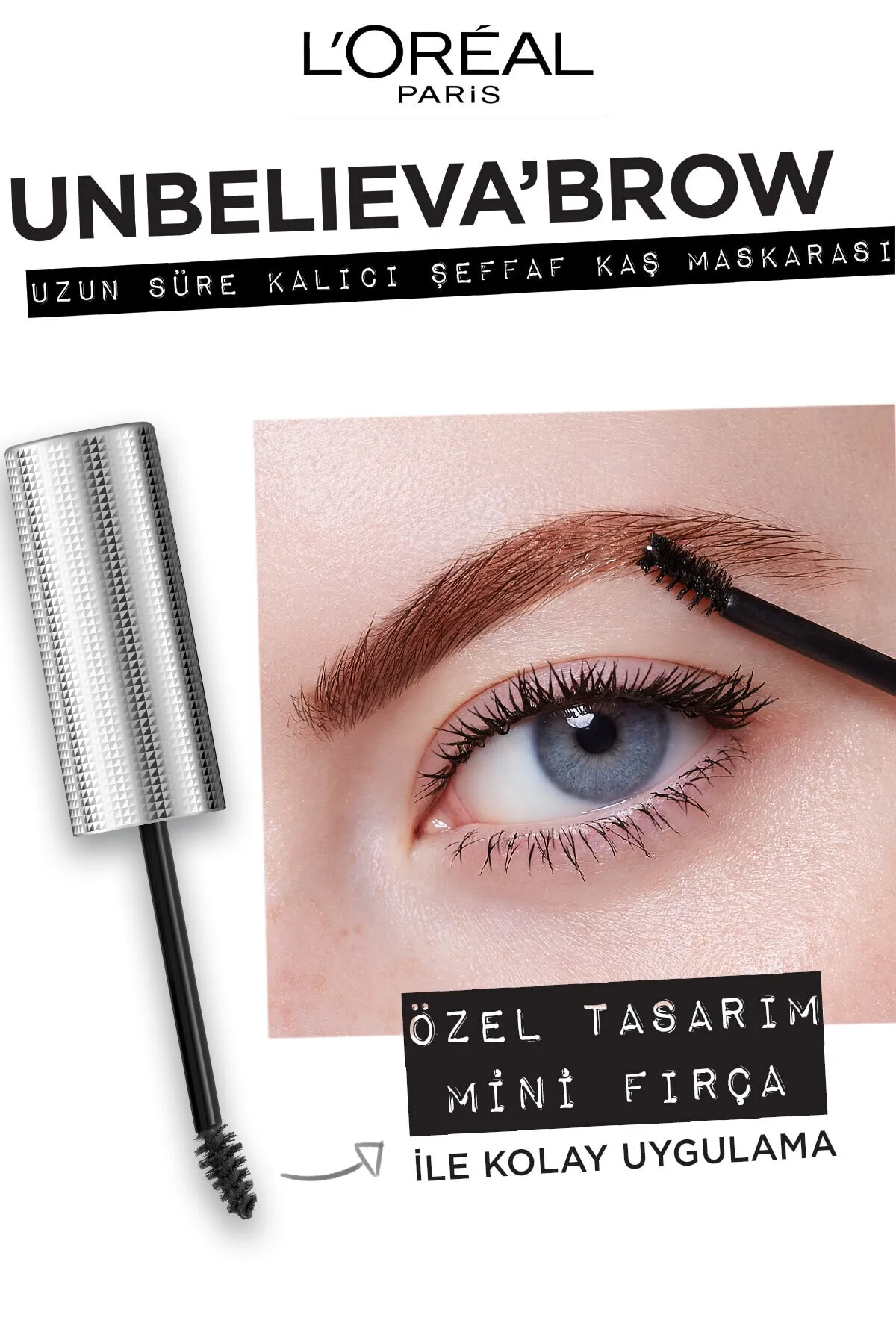 Loreal Paris Unbelieva Brow Long Lasting Transparent Eyebrow Mascara